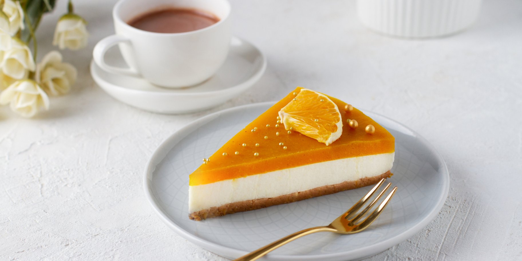 Апельсиновий чизкейк - рецепт