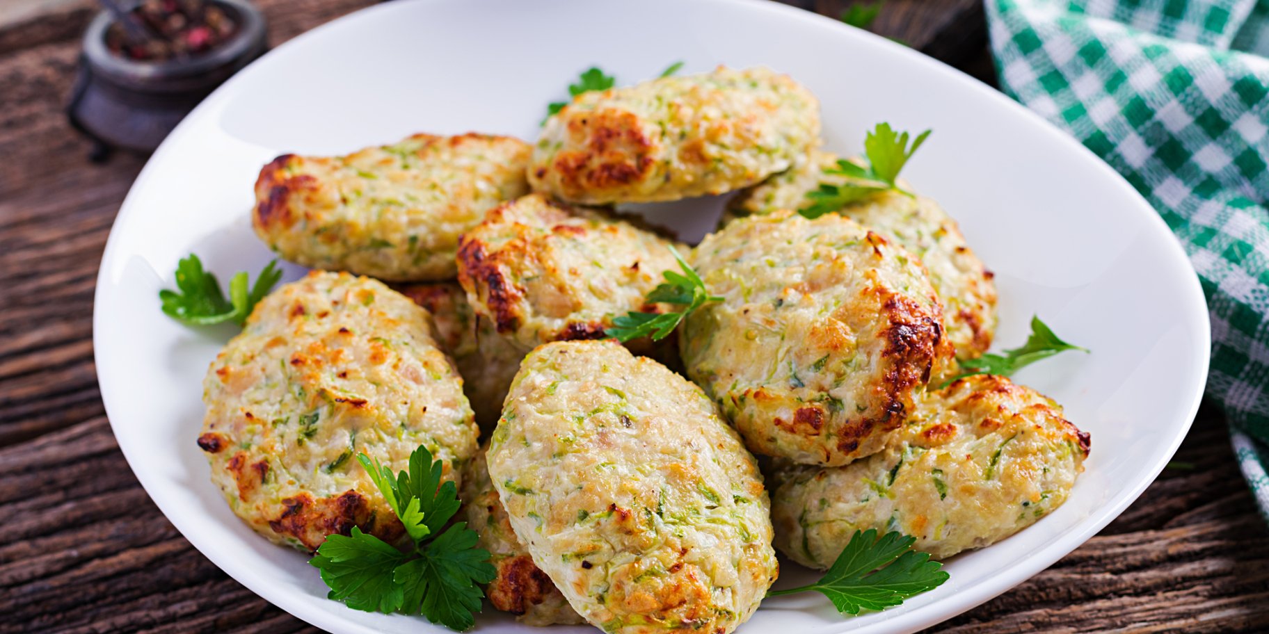 Котлети з індички зі шпинатом