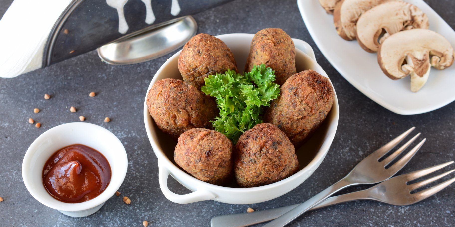 Грибні тефтелі рецепт