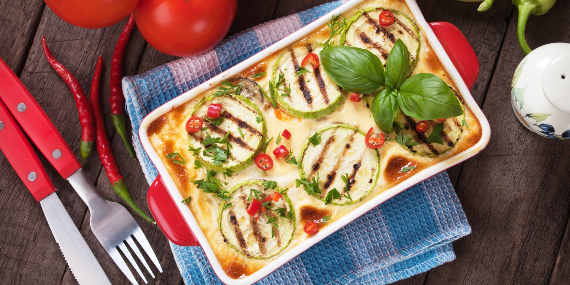 Мусака з цукіні та фаршу