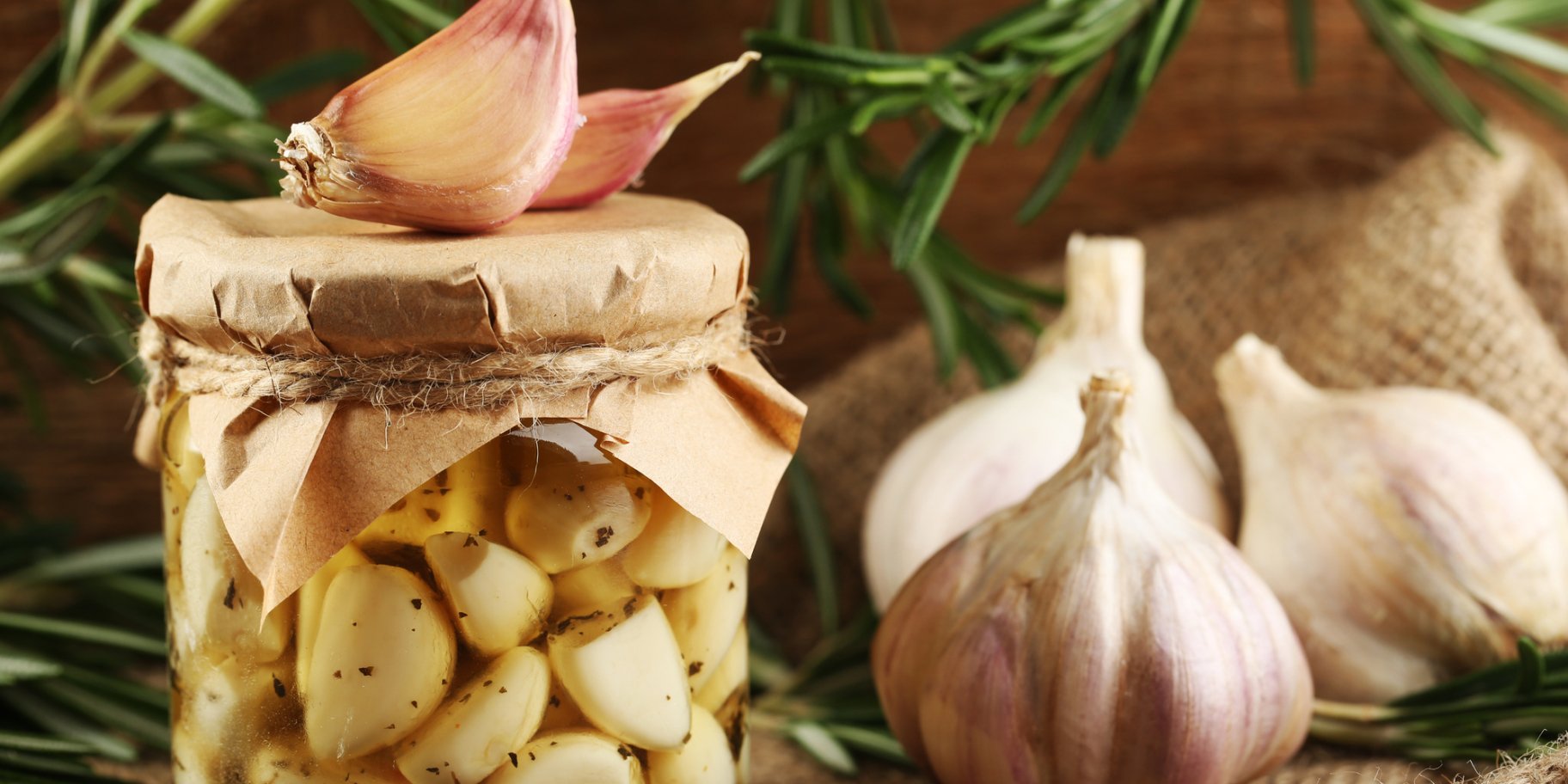 Квашений часник