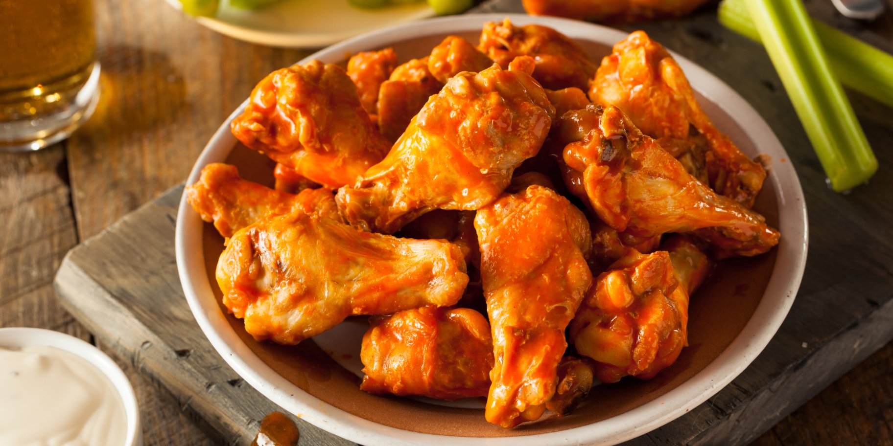 Запеченные крылышки "Баффало": рецепт