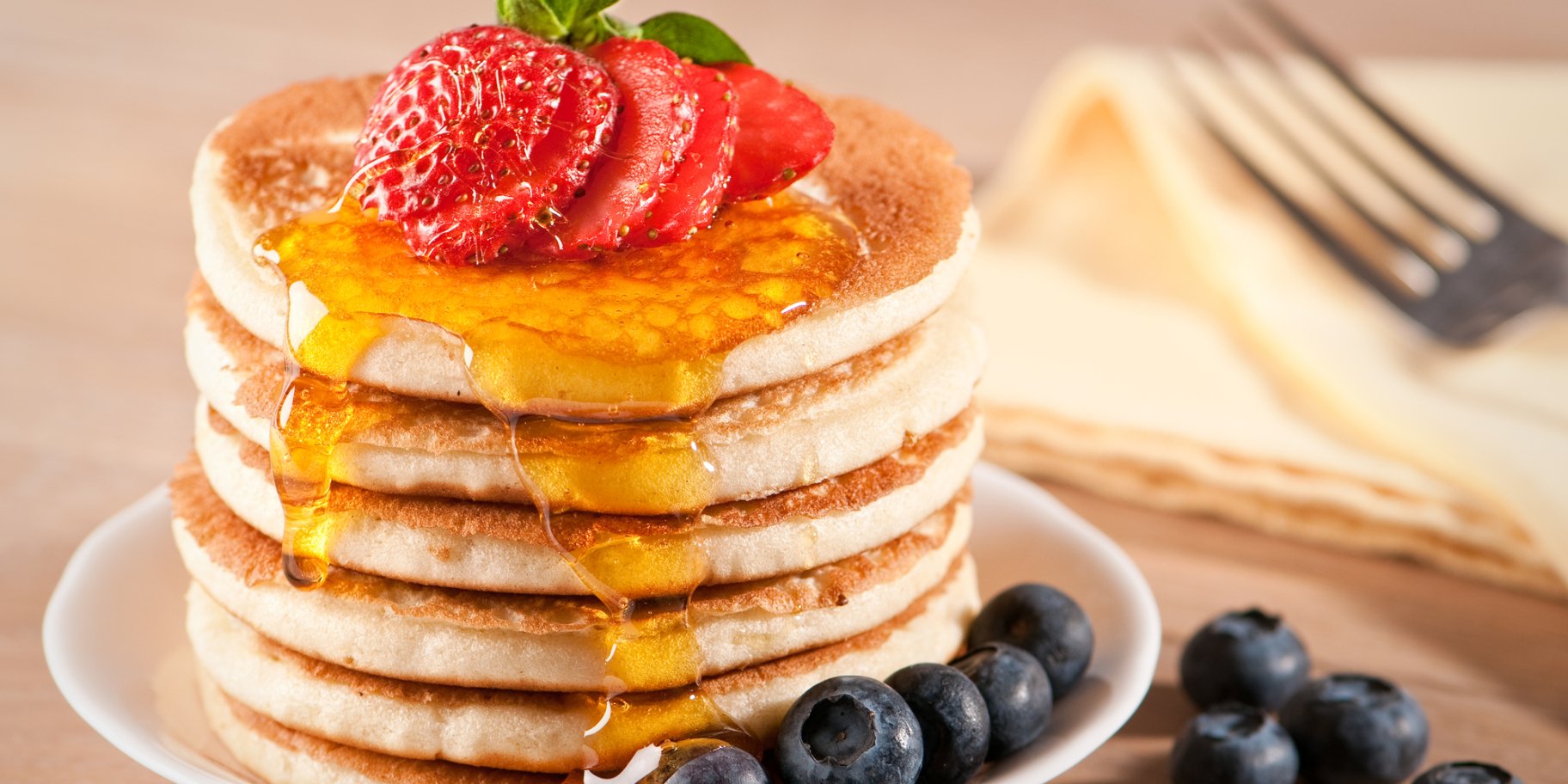 Панкейки з ягодами