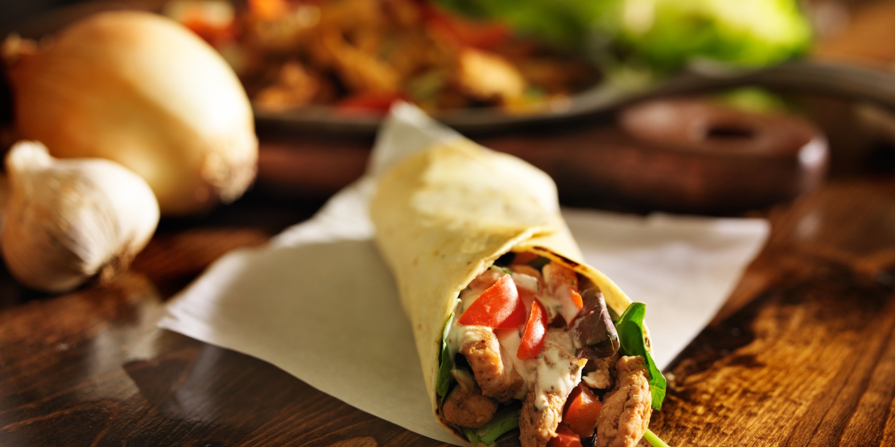 Врап з куркою