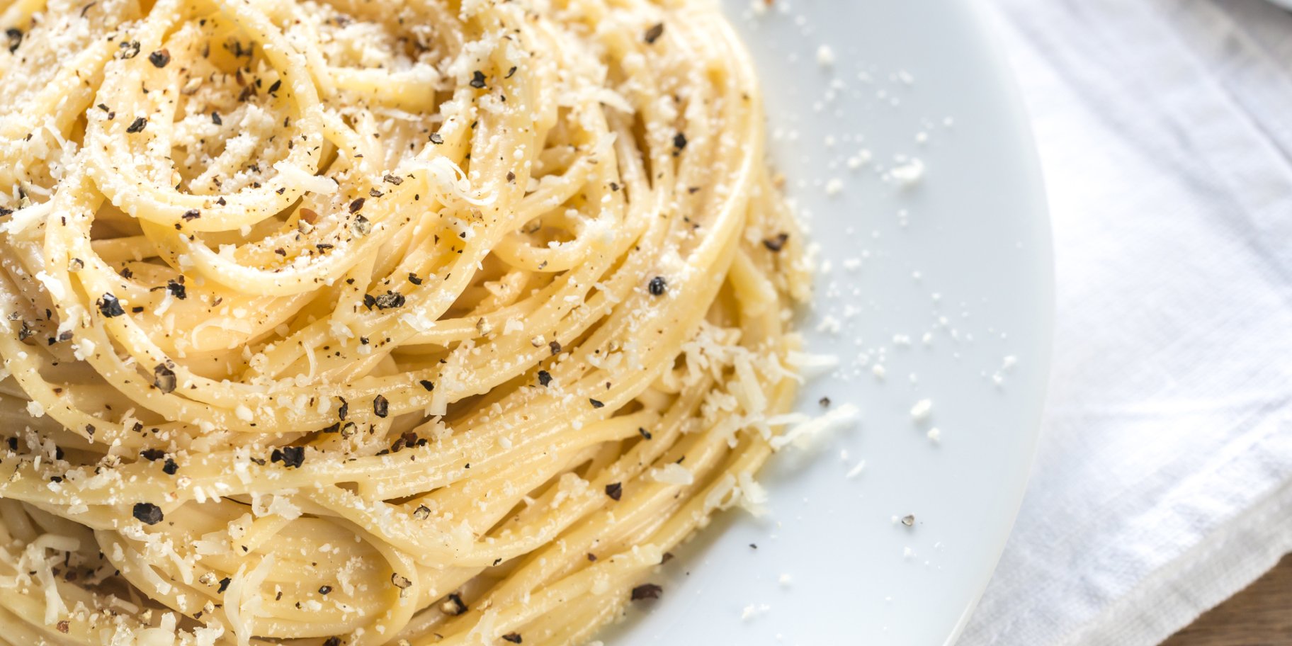 римська паста Cacio e Pepe