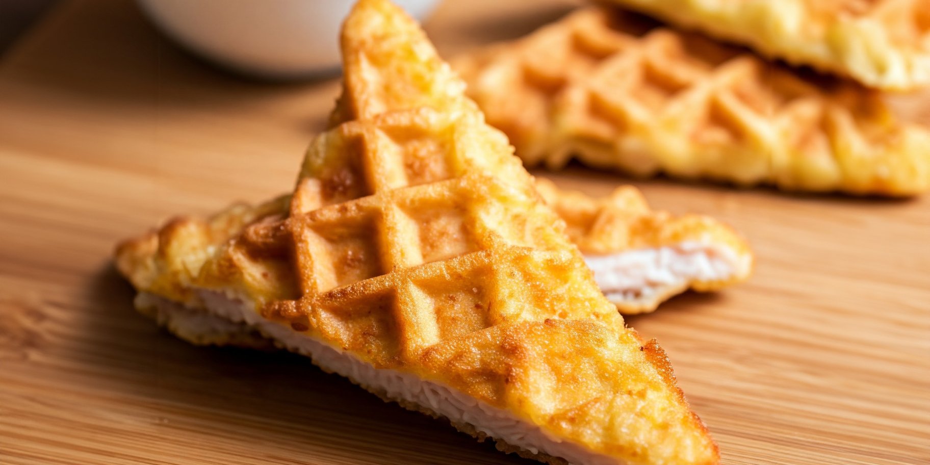 Вафлі з фаршем