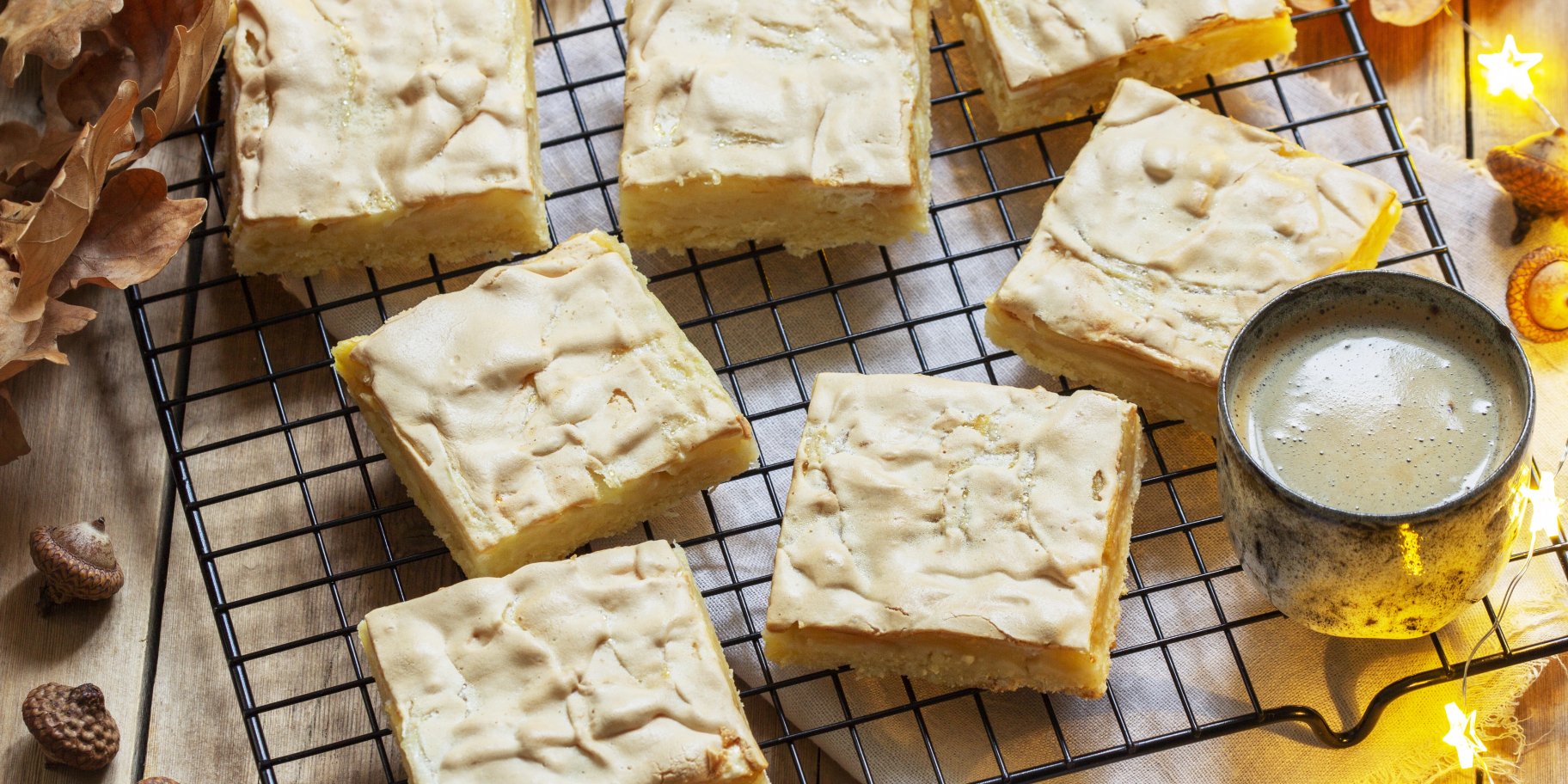 Гарбузовий пиріг з кавою та корицею