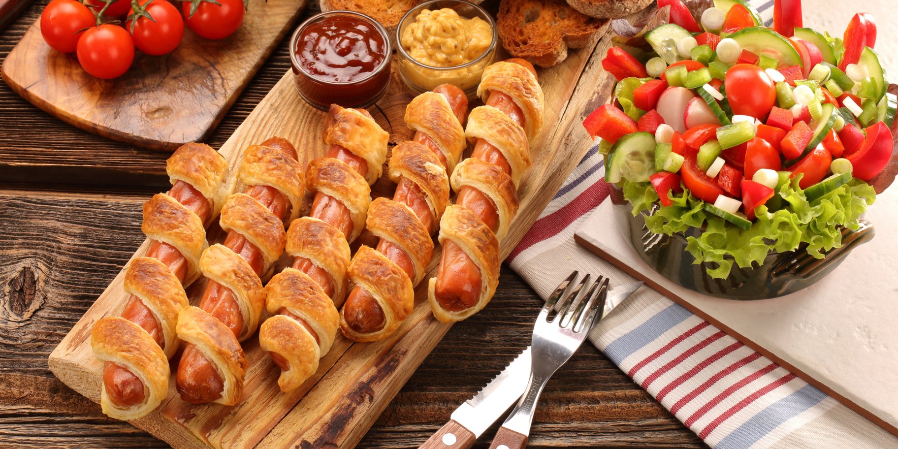 сосиски в тесте