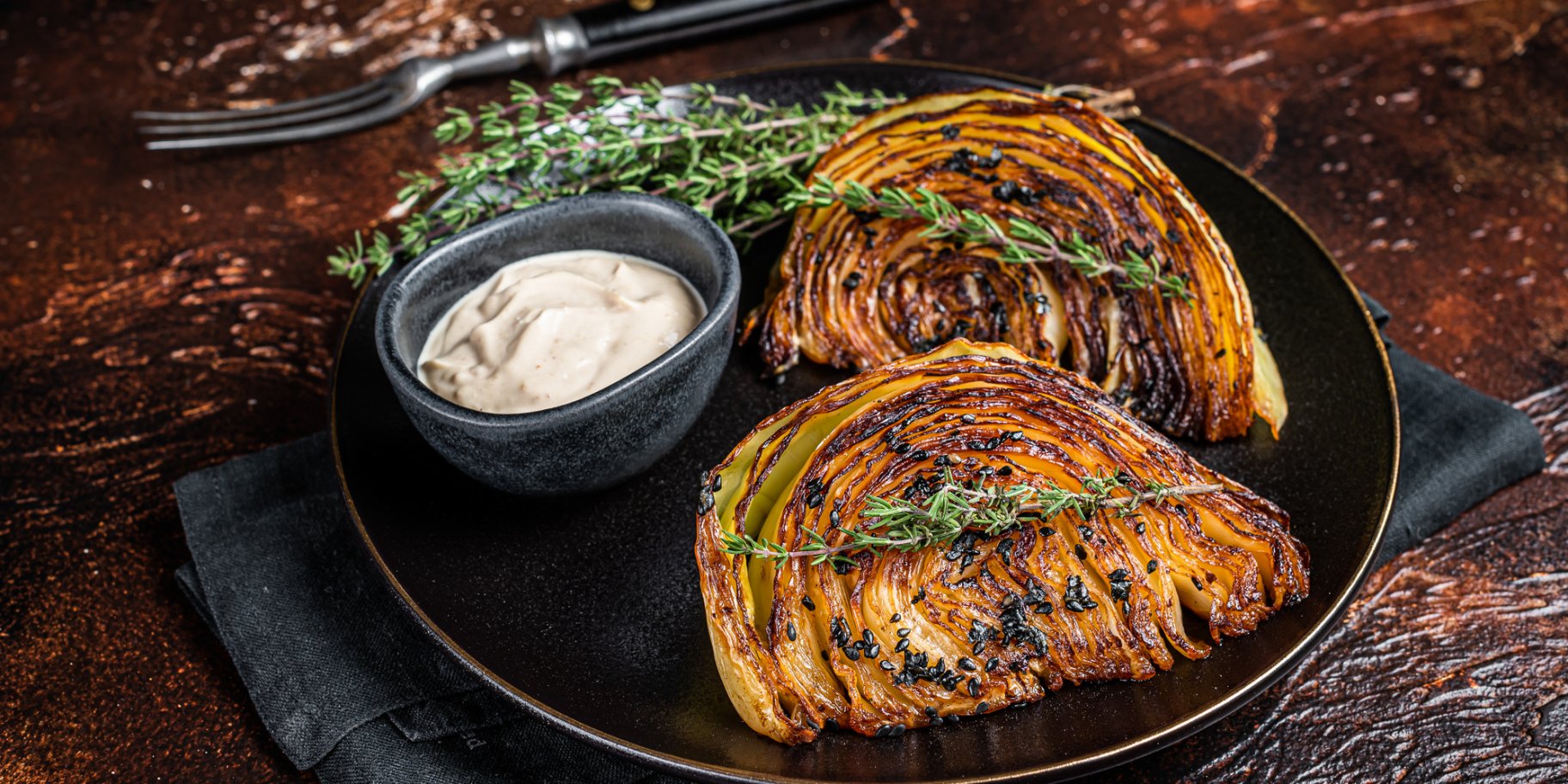 Смажена капуста в крихтах