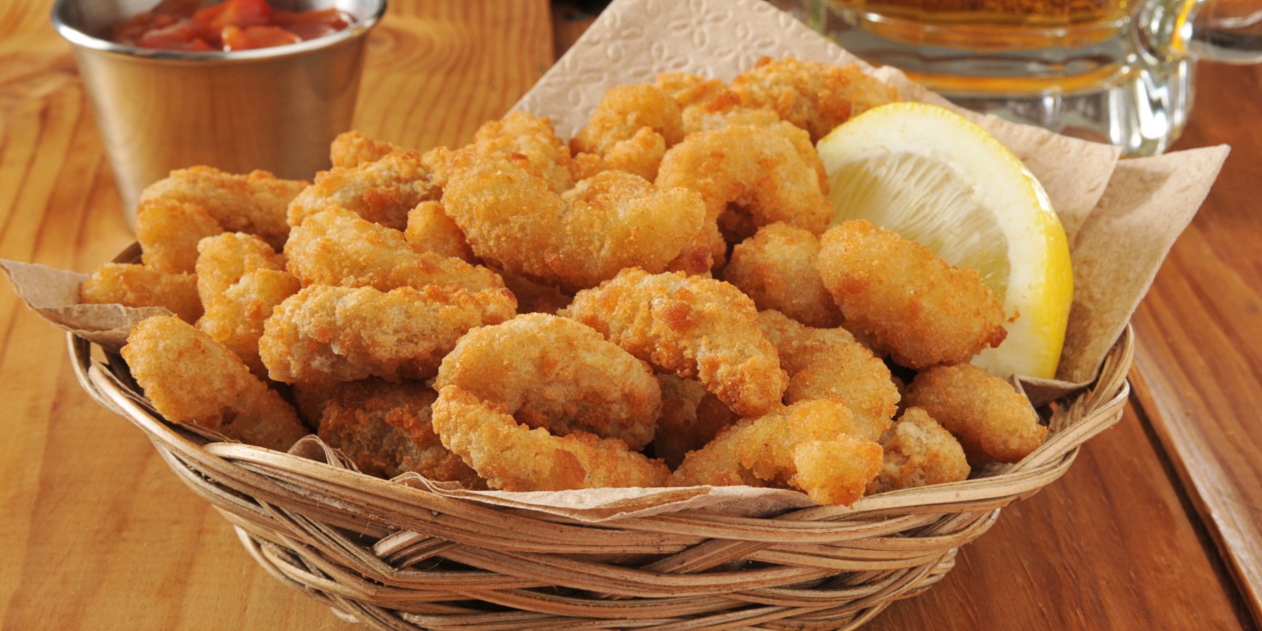 Креветки у паніровці