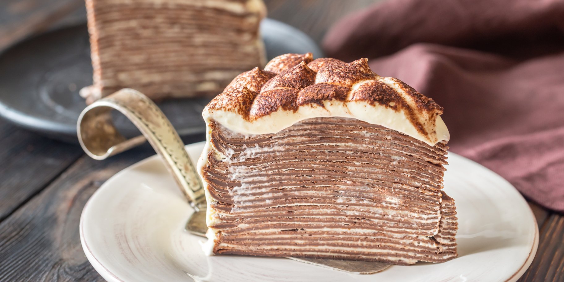 Млинцевий торт «Тирамісу»