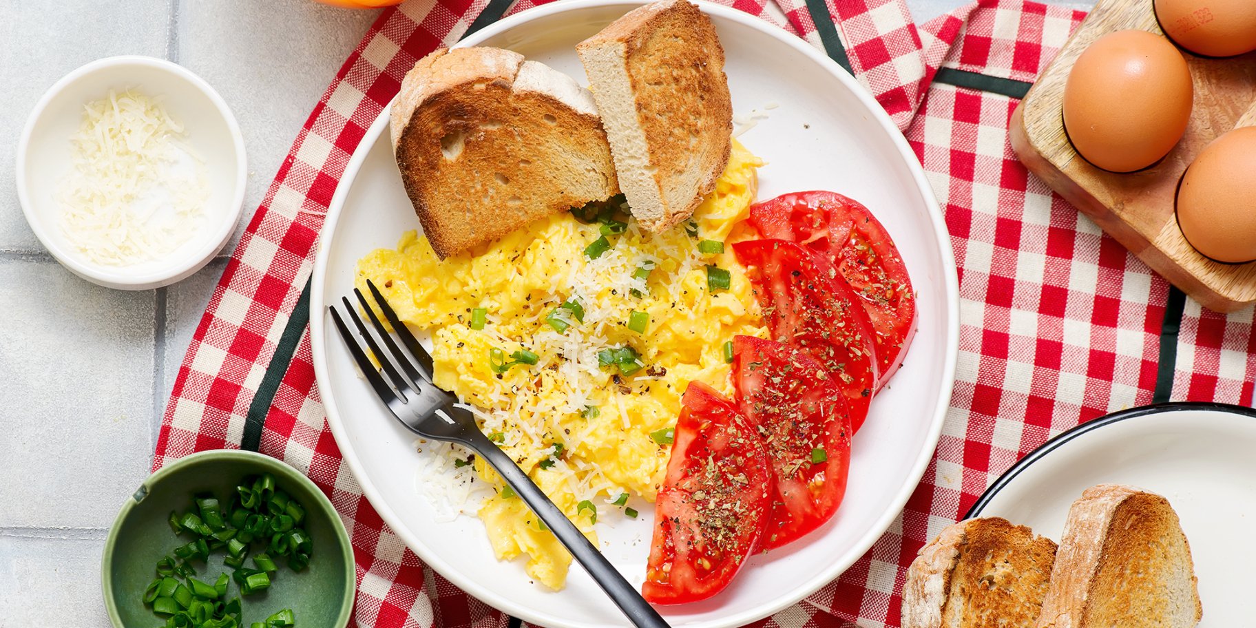 скрембл зі сметаною