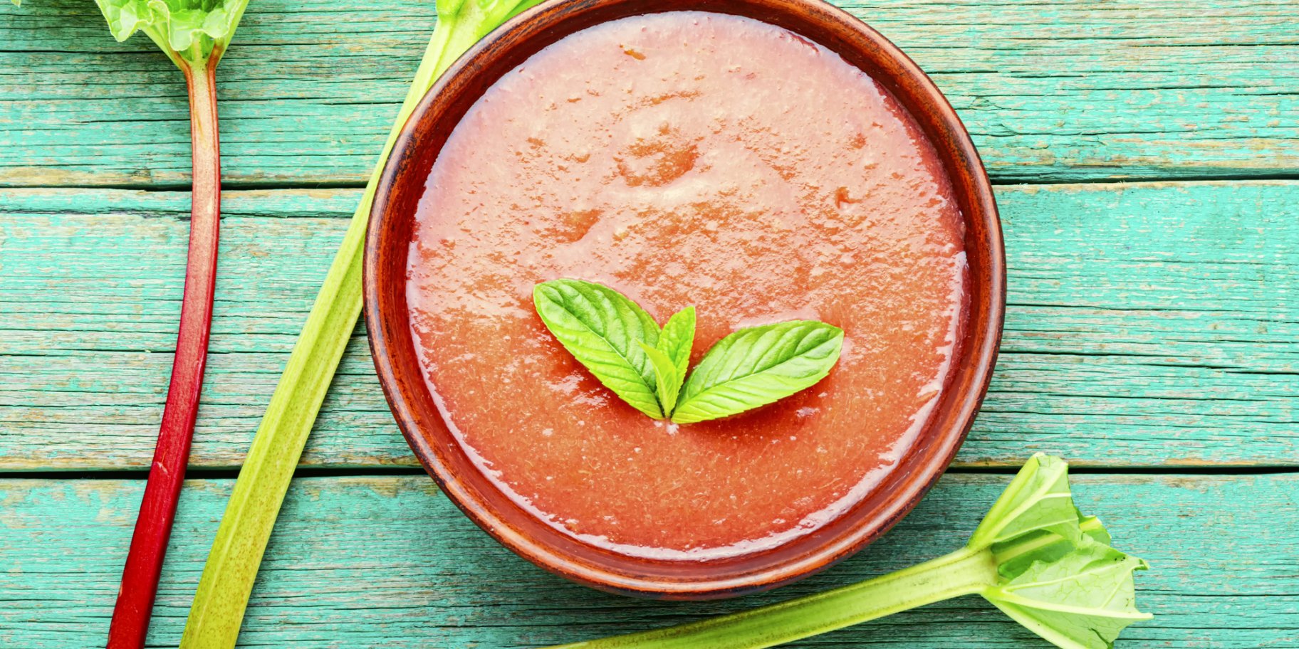 Суп из ревеня