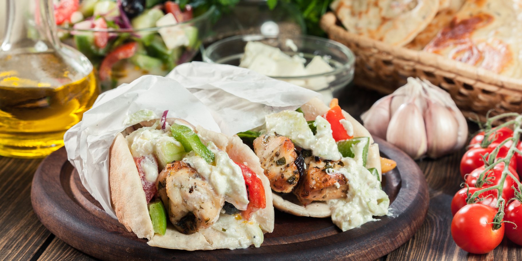 Шашлик у лаваші