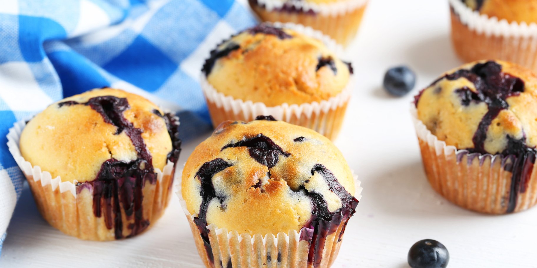 Мафіни із чорницею