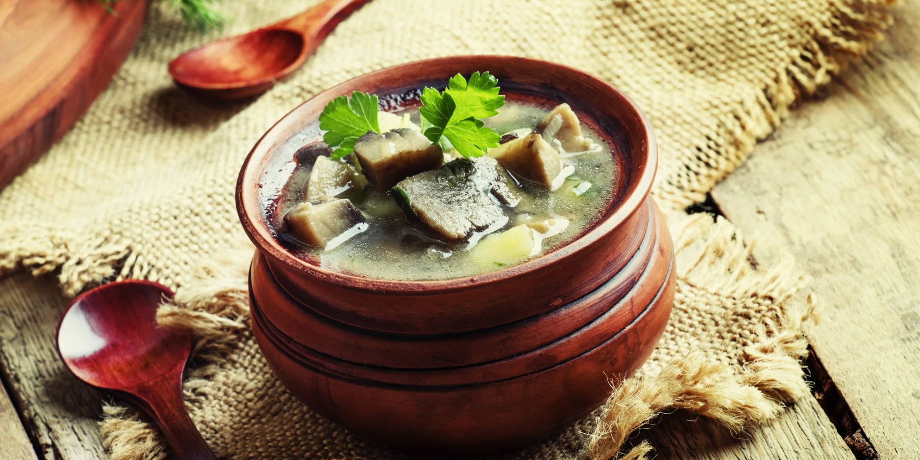 Грибний суп з тушонкою