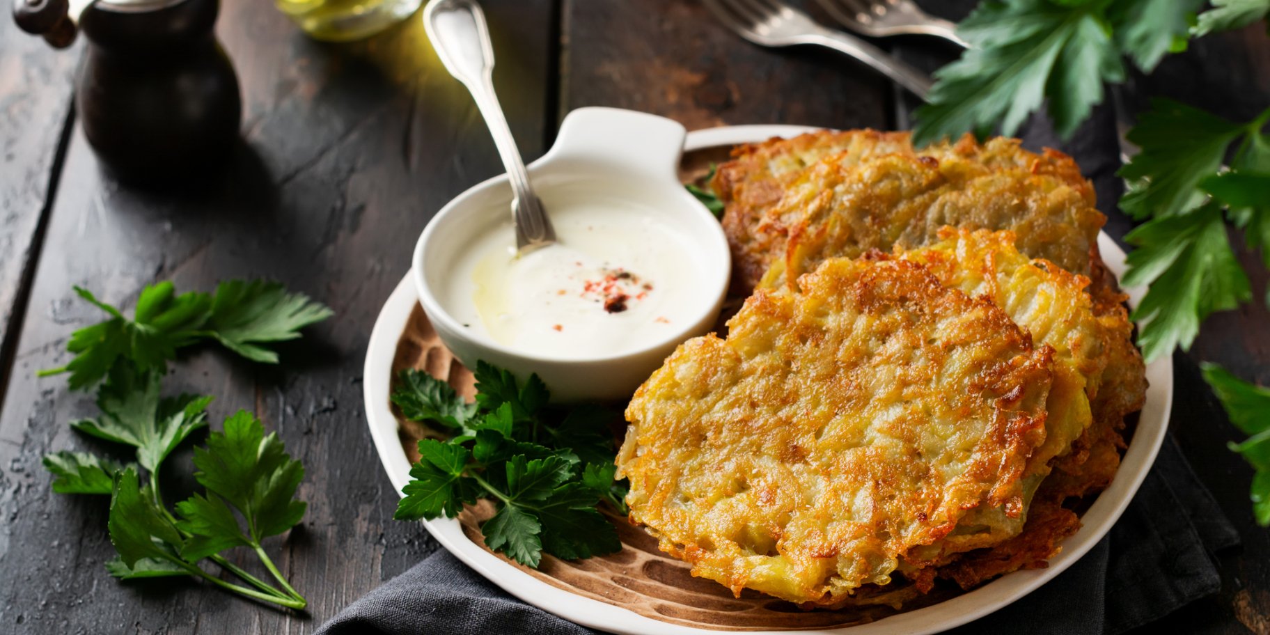 Деруны с сыром