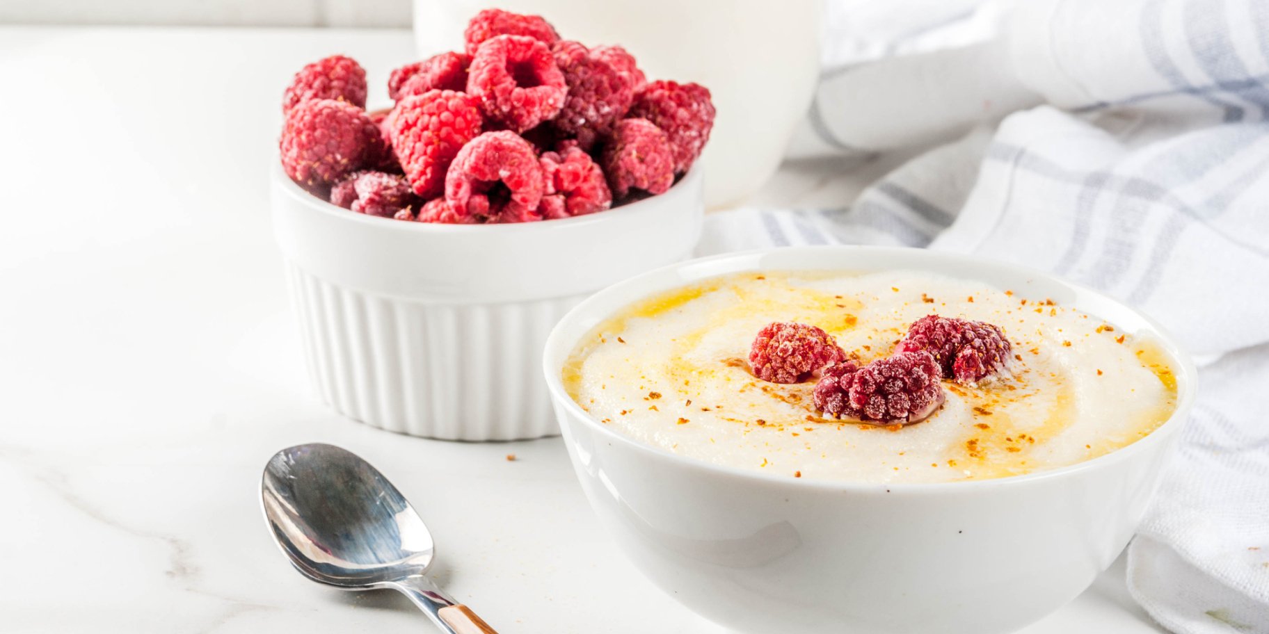 Манка на молоке