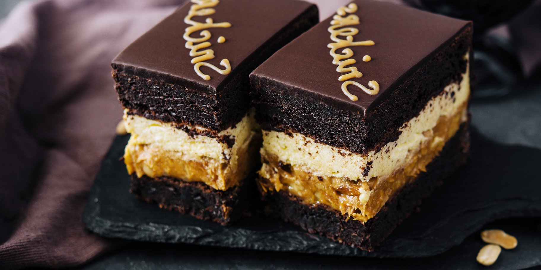 Торт "Сникерс"