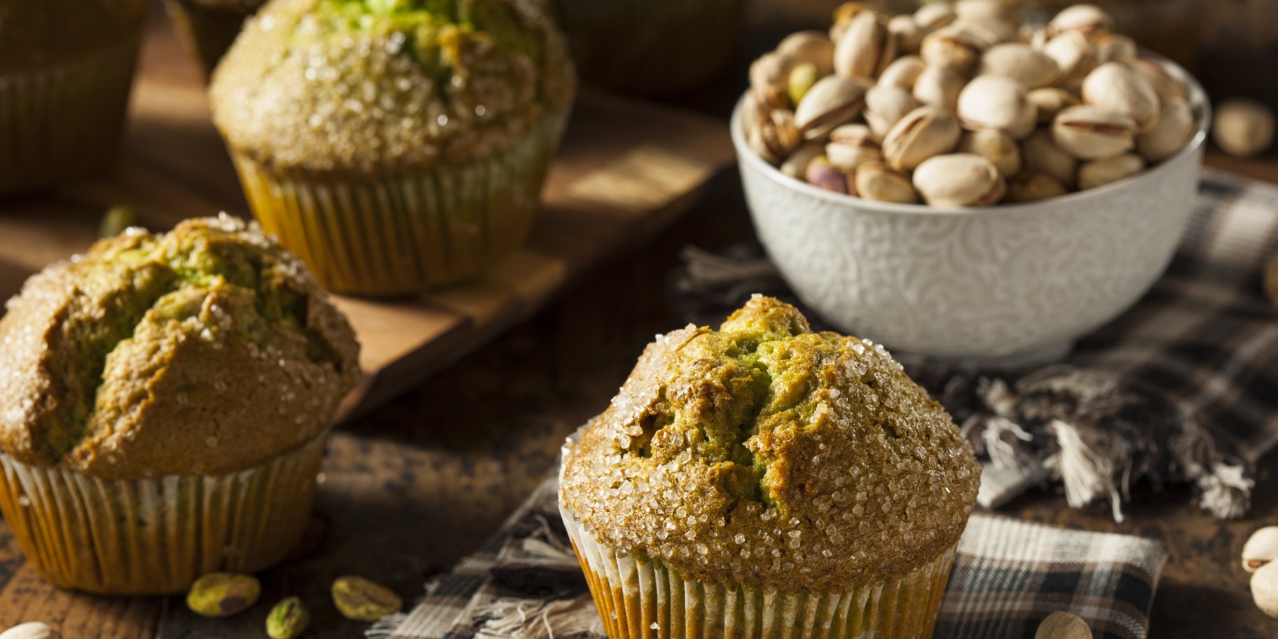 Фисташковые мафины