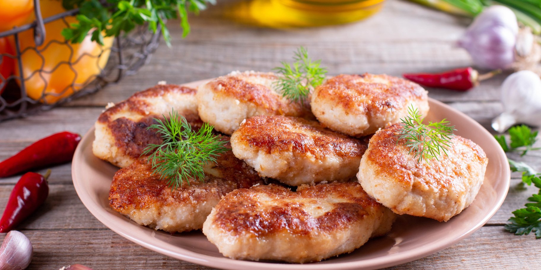 Простые рыбные котлеты с йогуртом