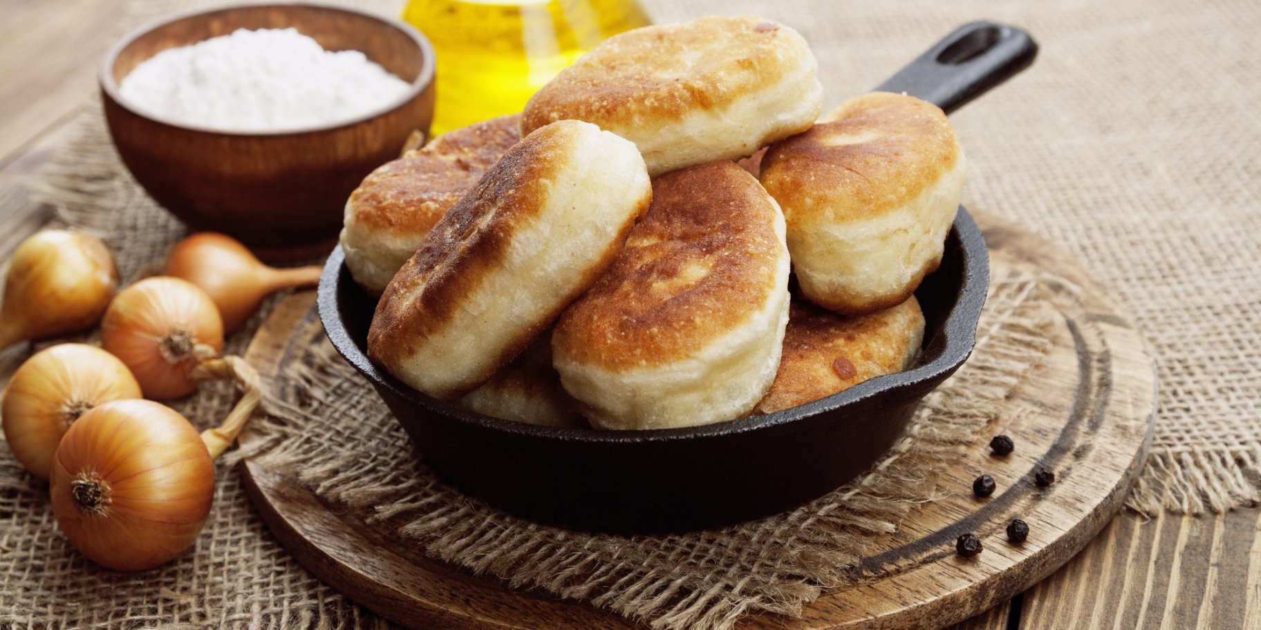 Смажені пиріжки