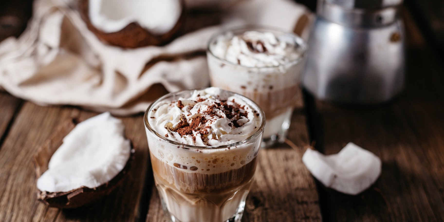 Гарячий шоколад з вершками