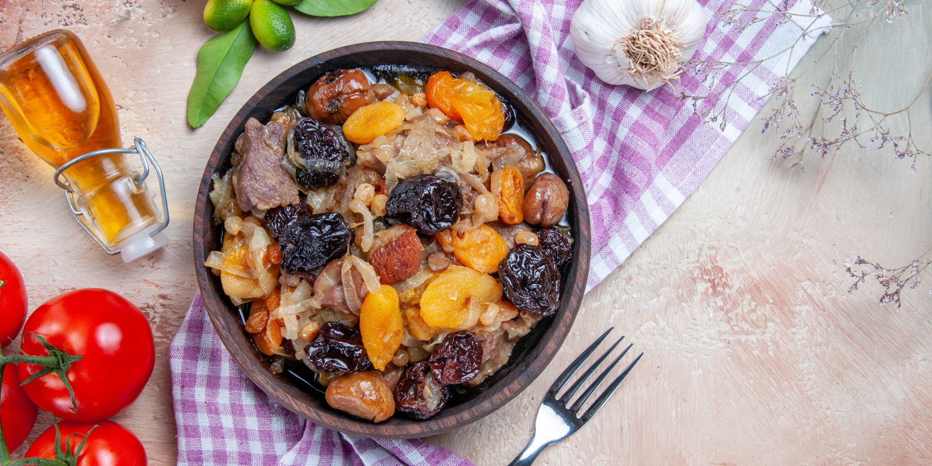 Рагу из говядины с сухофруктами рецепт