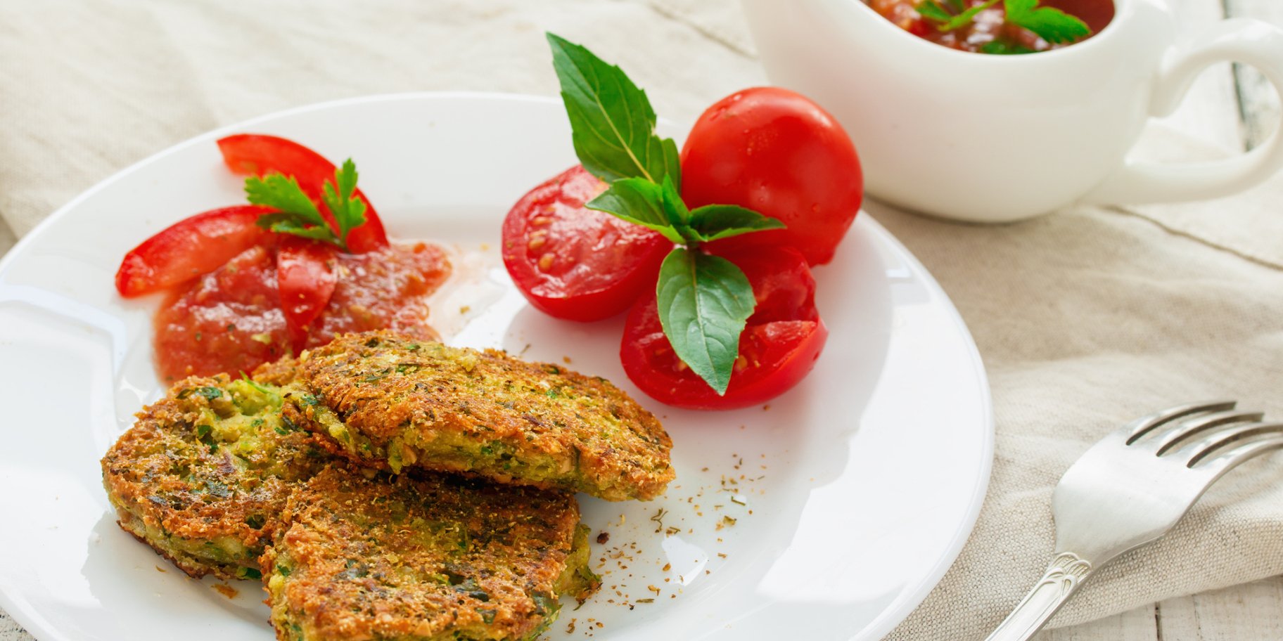 Картопляні котлети з горохом