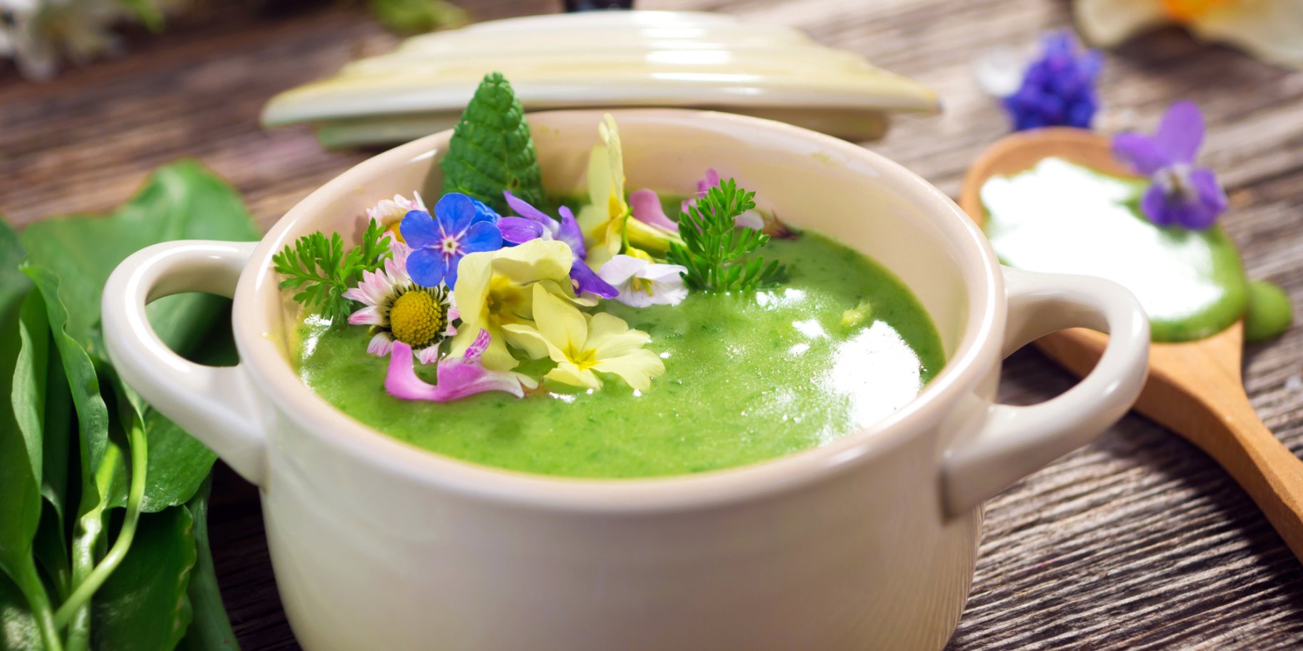 Зелений крем-суп