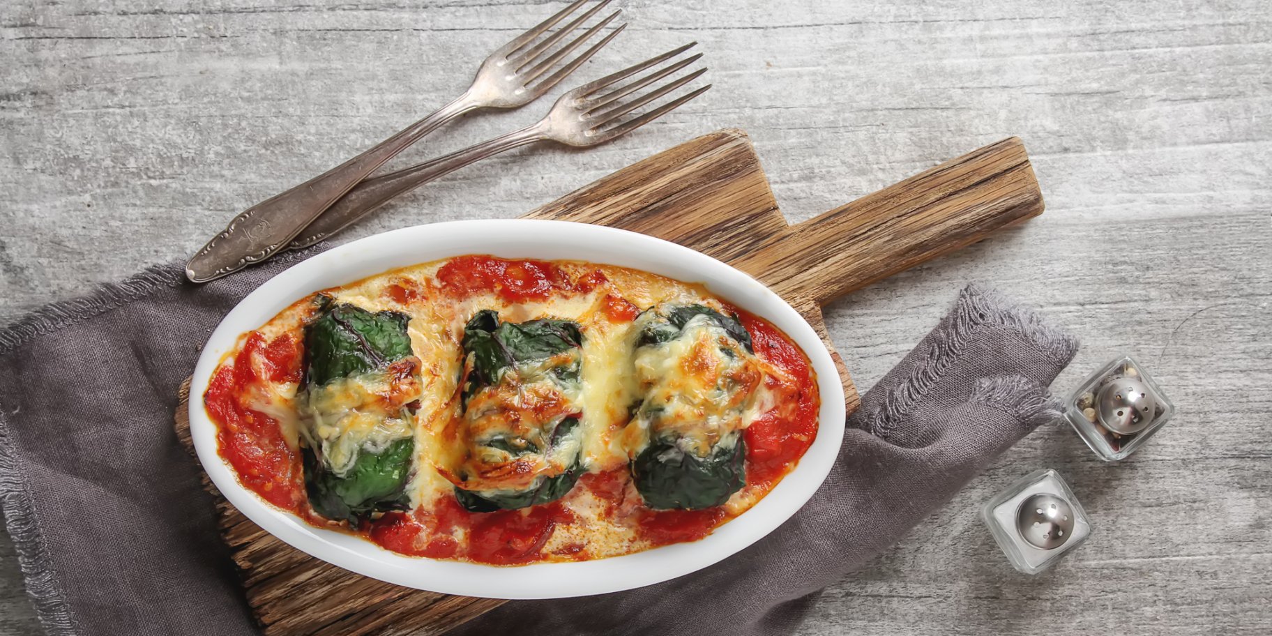 Голубці в листі мангольда рецепт