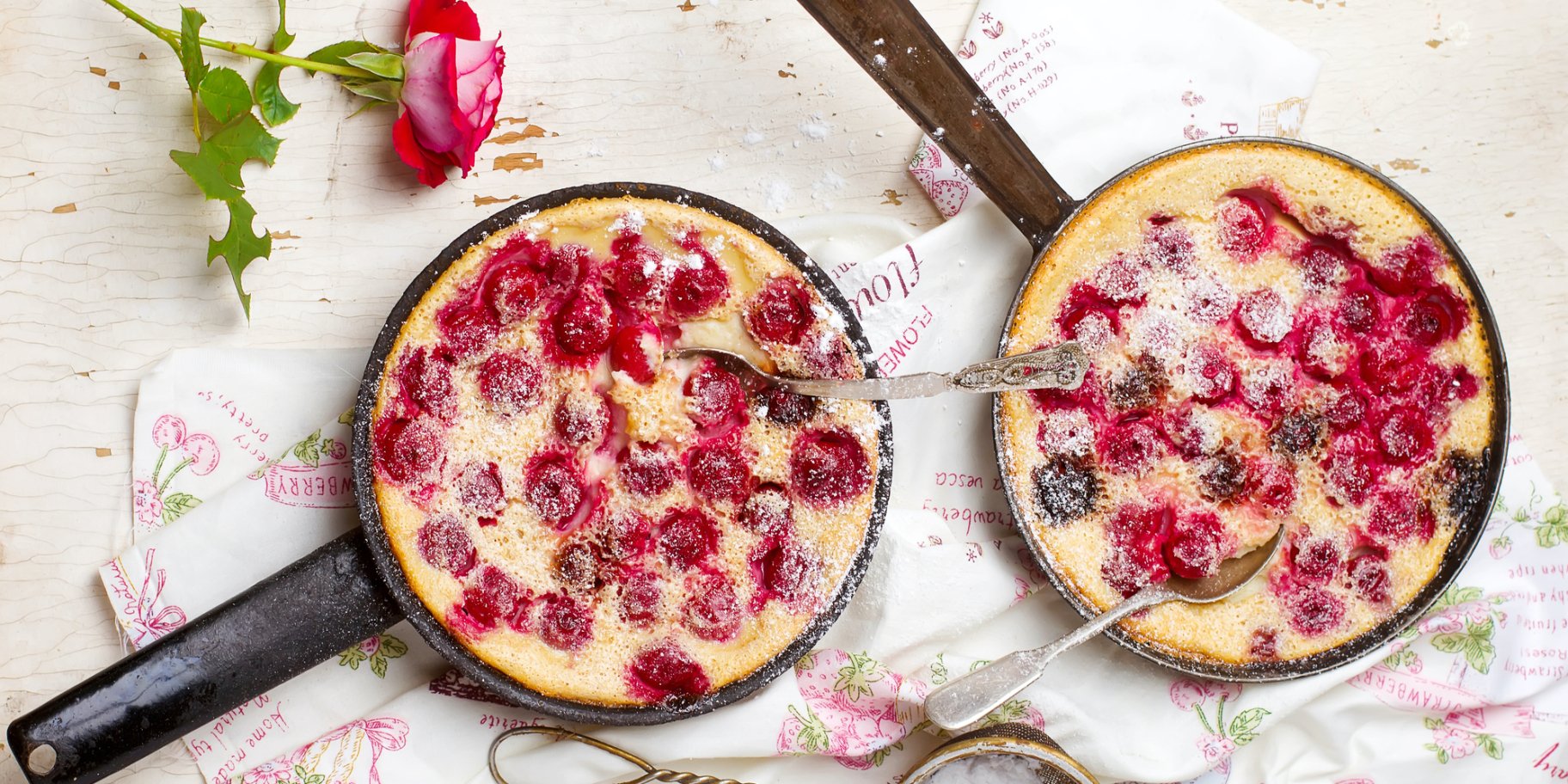 Ягідний пиріг клафуті