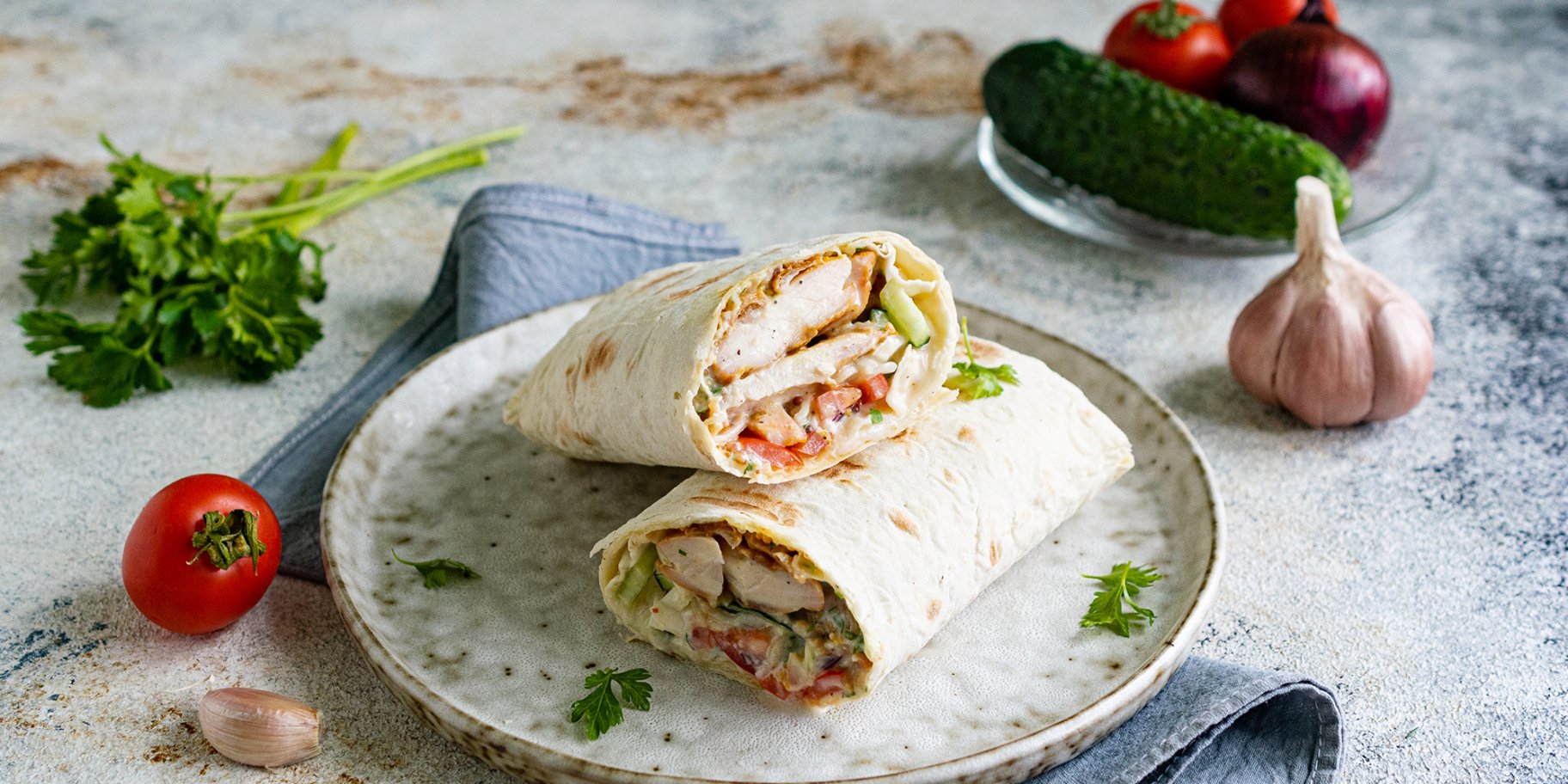 Шаурма на грилі