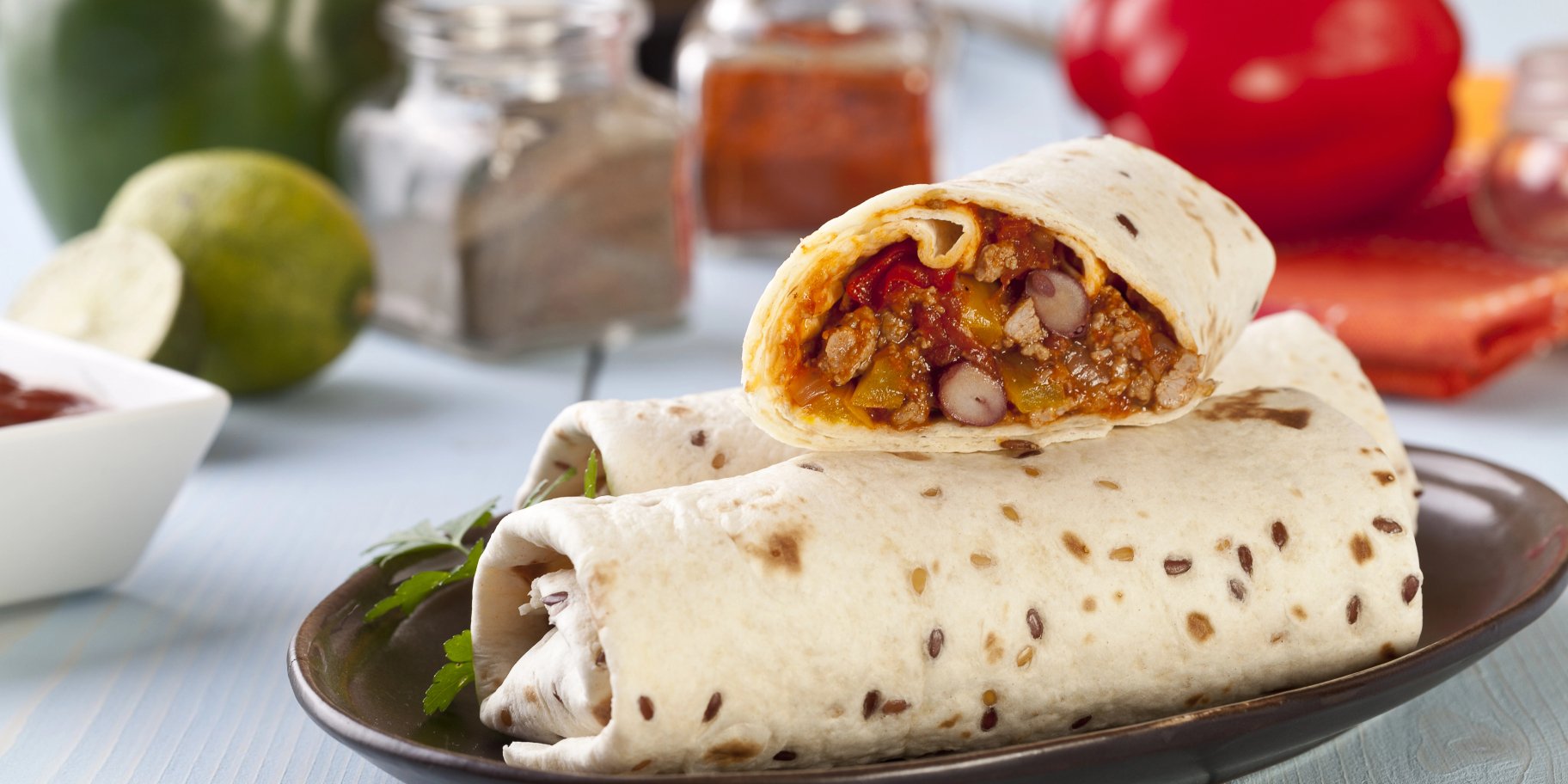 Бурито на вугіллі