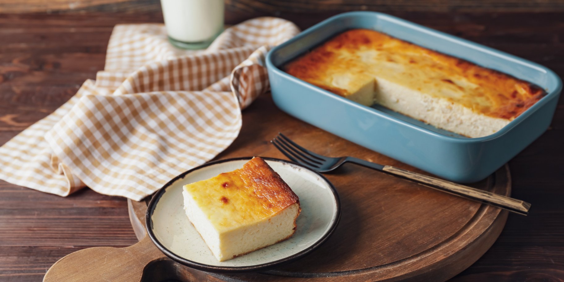 Запіканка з сиру та яблук без цукру