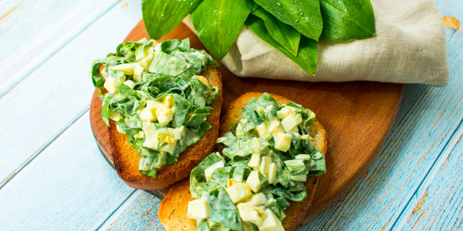 Бутербродная паста с черемшей