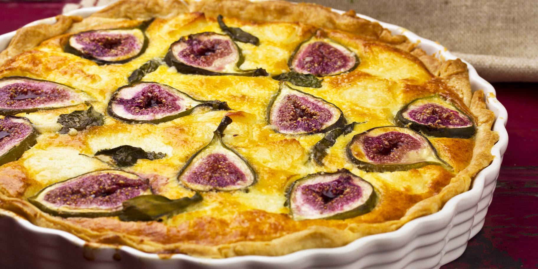 Сирно-інжирний тарт