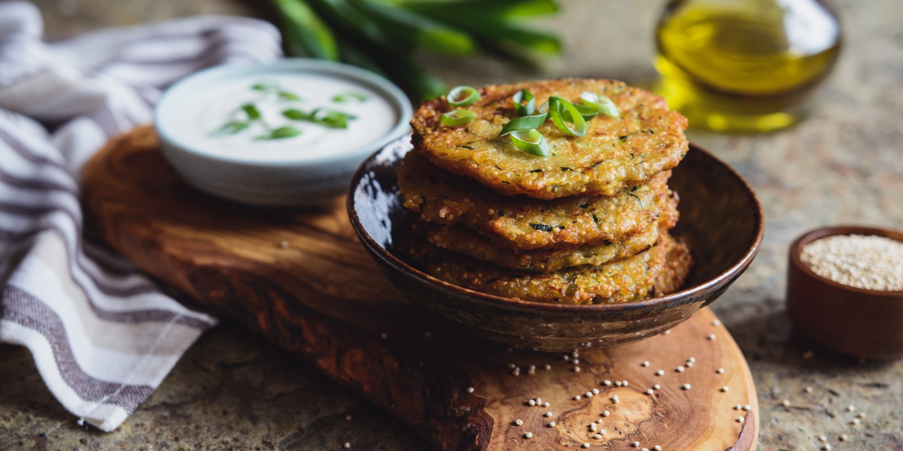 цибуляники с зеленым луком