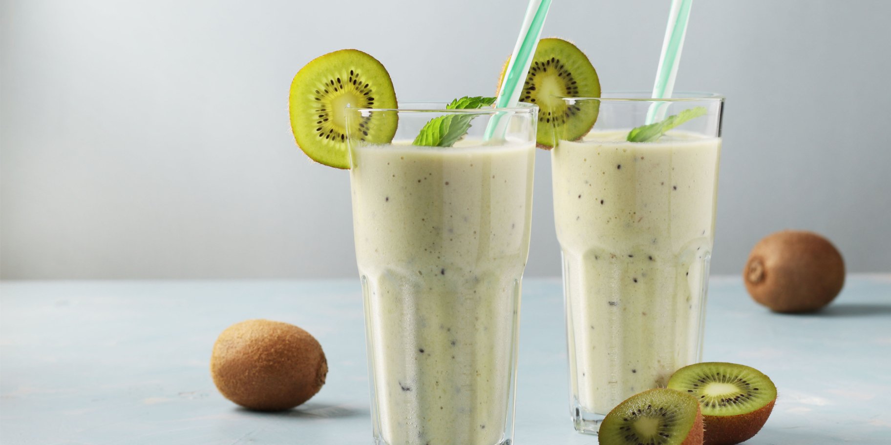 Молочний коктейль з ківі