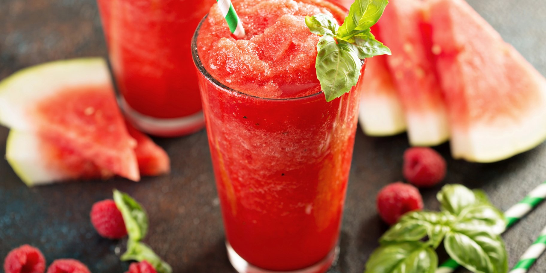 Слаш з кавуна, лимона і меду