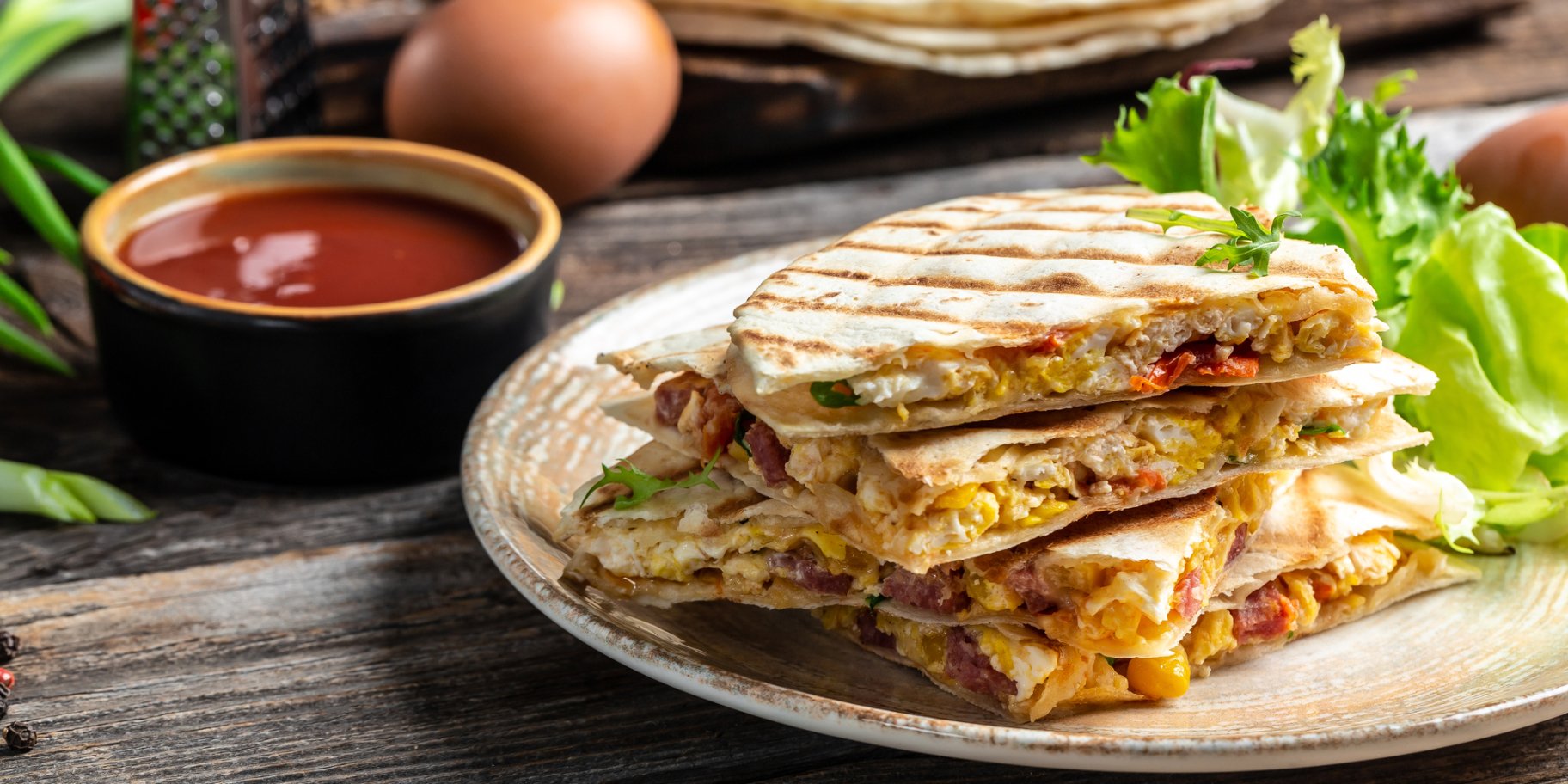 Сніданок з яйцями по-мексиканськи