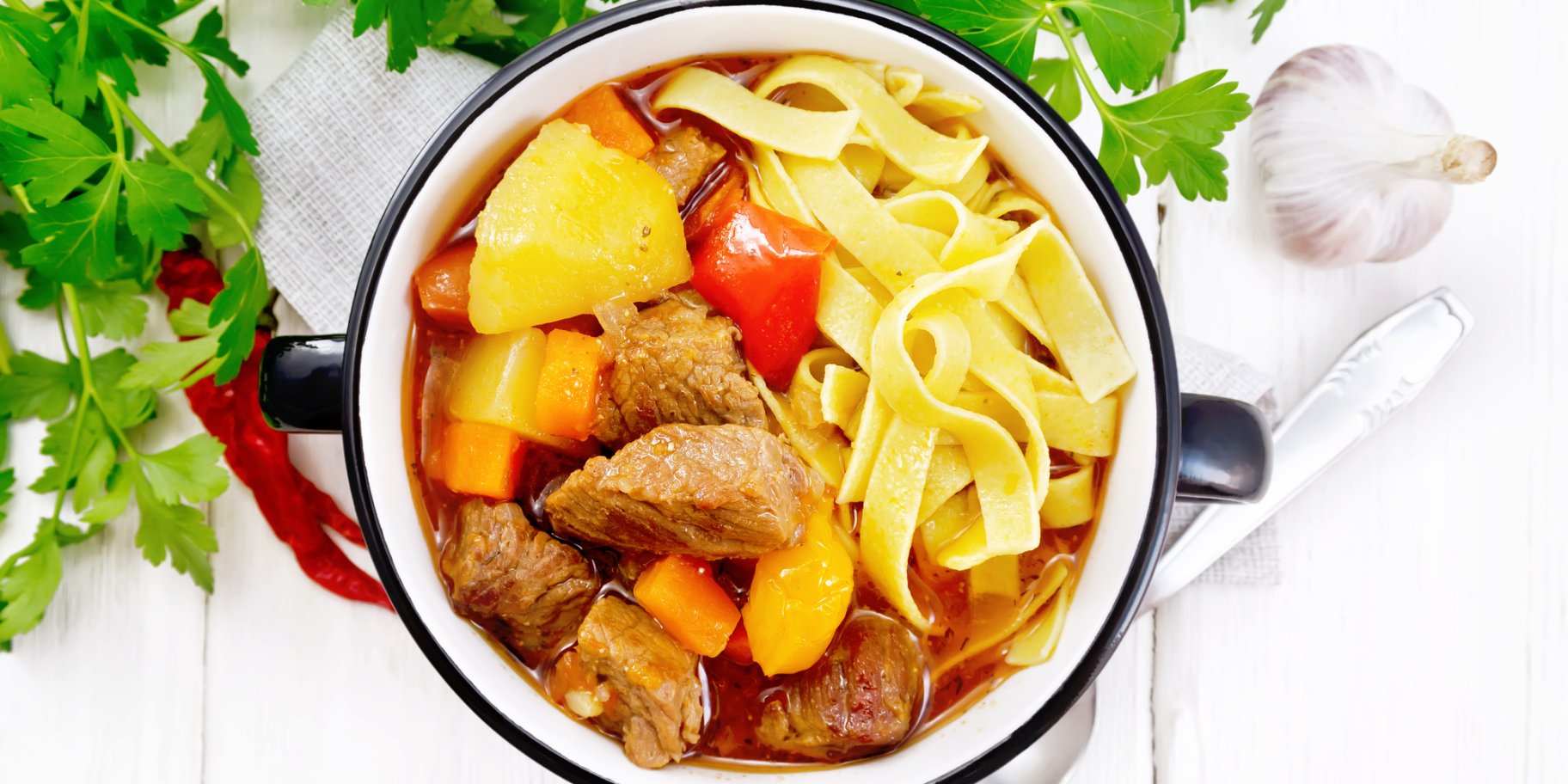 Паста з мʼясом