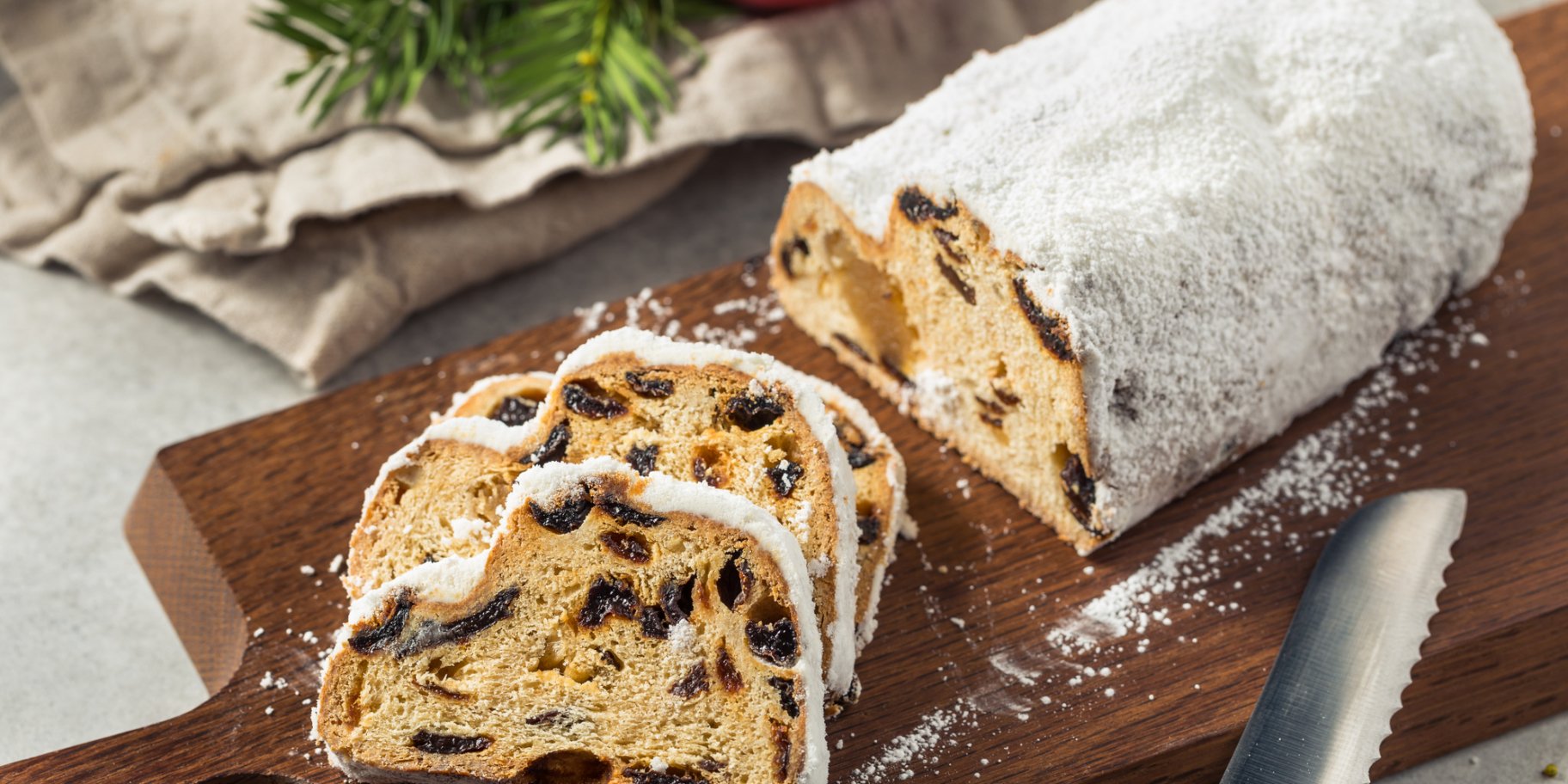 Классический немецкий штолен