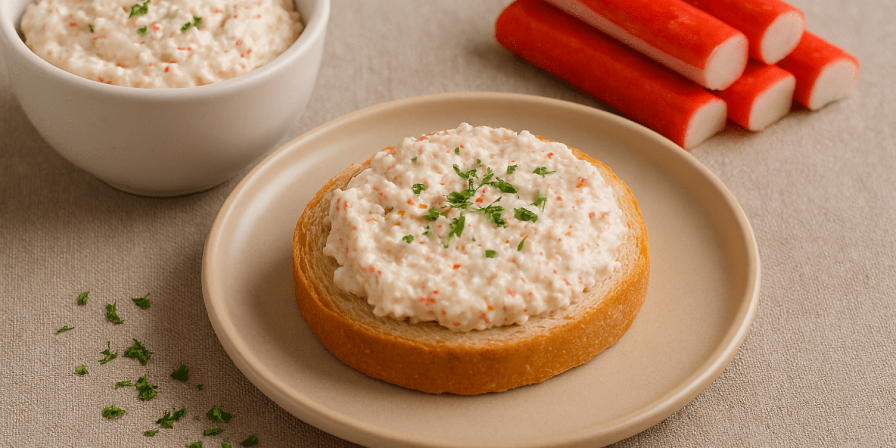 Намазка з крабових паличок