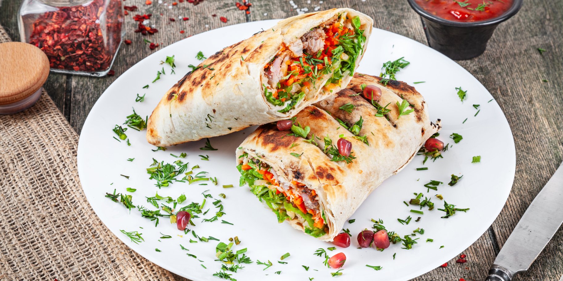 шаурма з куркою