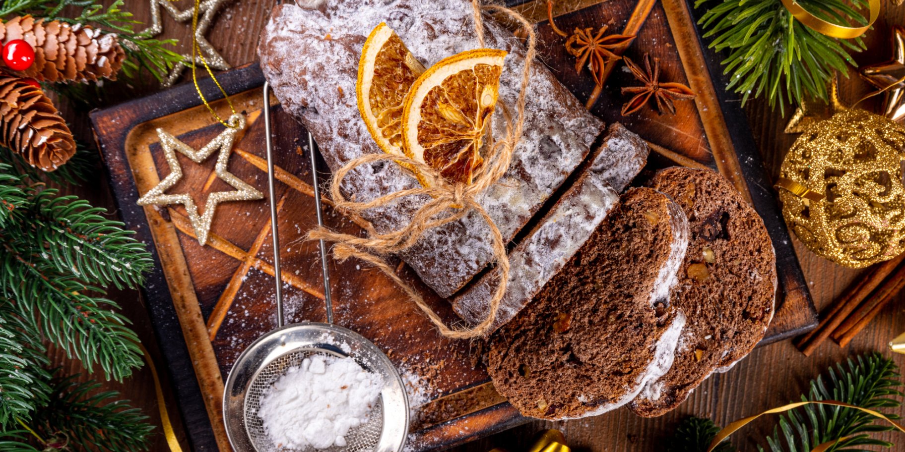 Шоколадний штолен