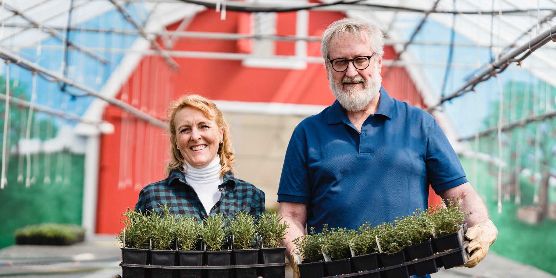 Пара садівників