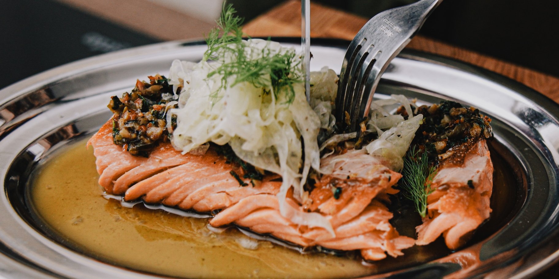 Філе форелі з фенхелем