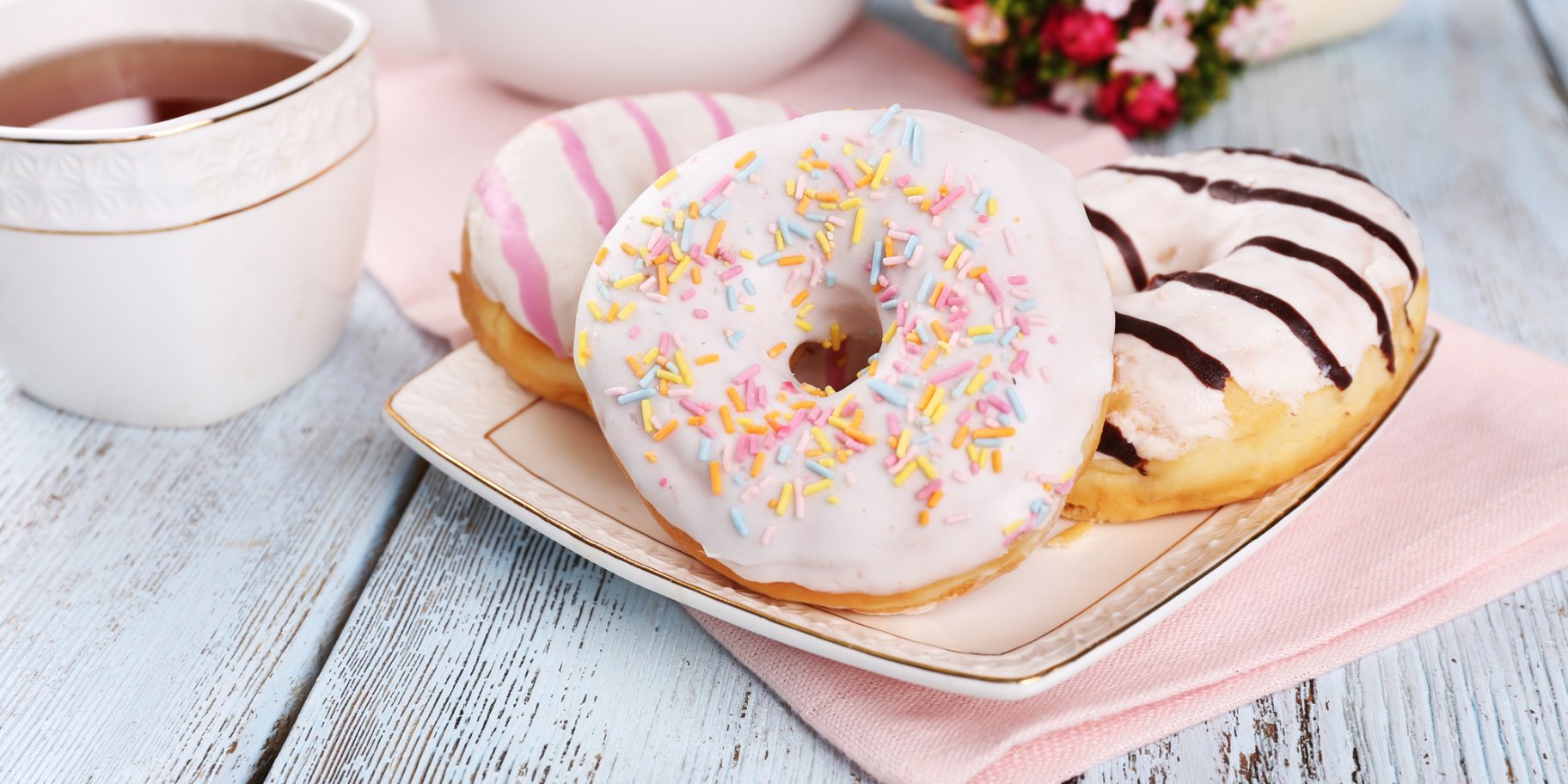 Пончики з помадкою