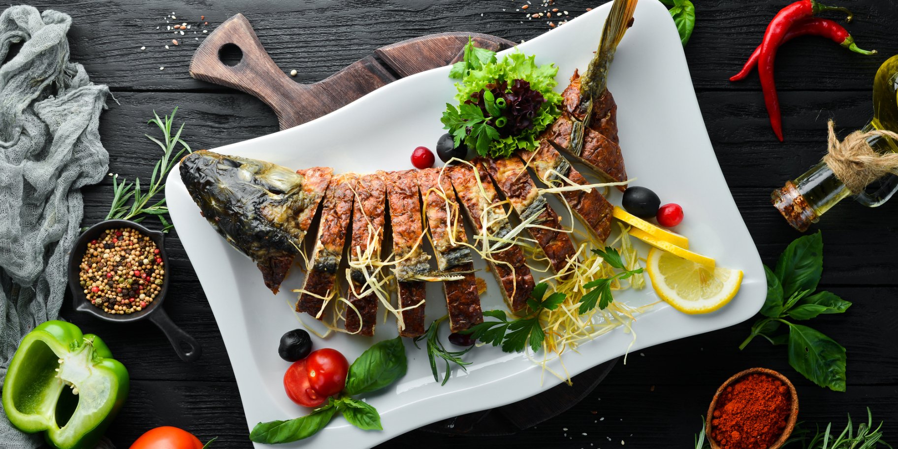 фаршированная рыба